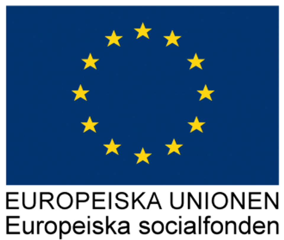 Logotyp Europeiska socialfonden