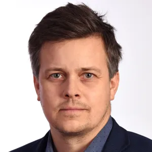 Porträttbild på Andreas Westöö