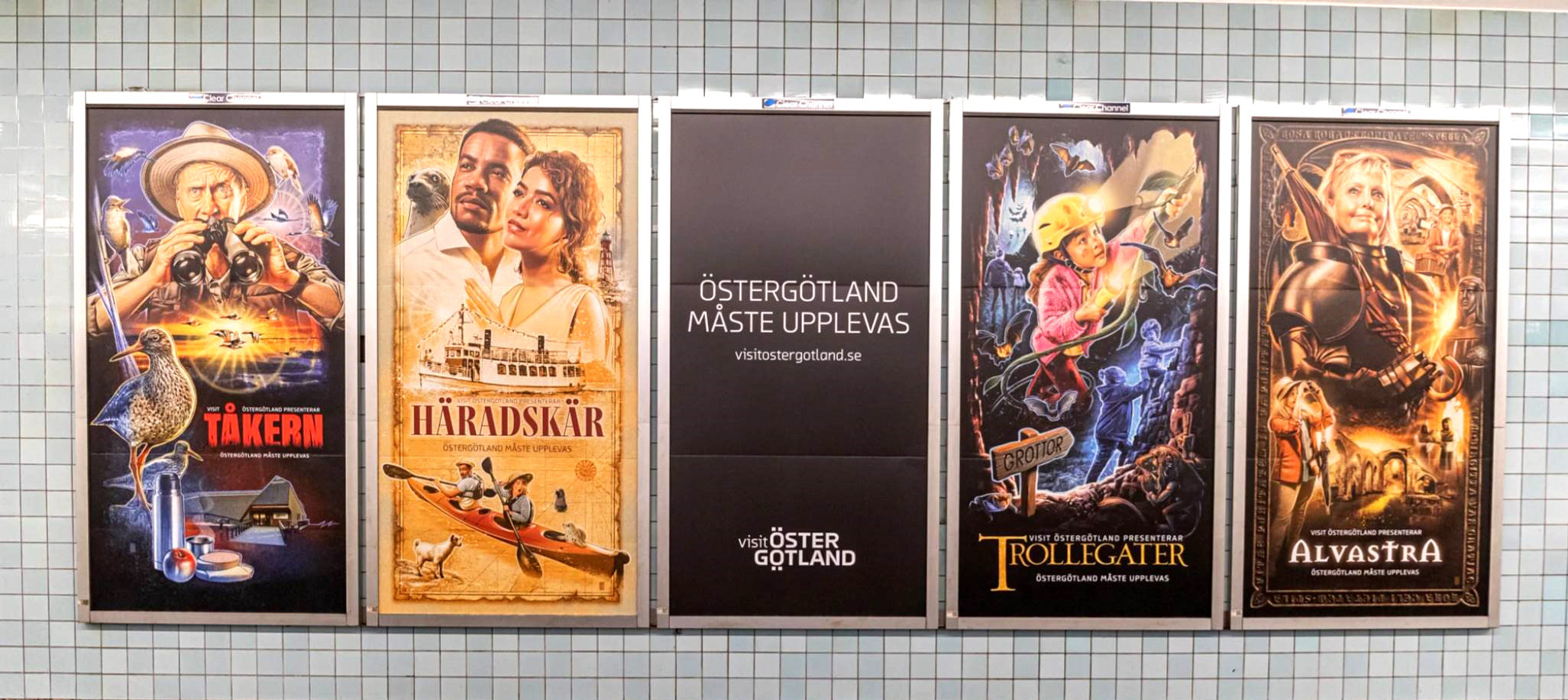 Illustrationerna som annonser