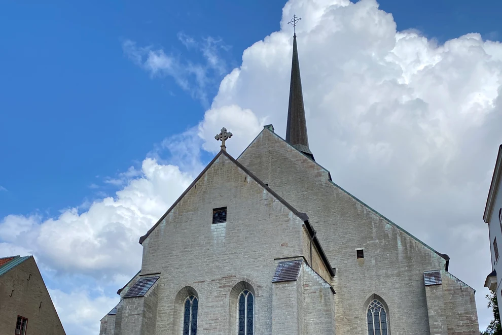 Fasadbild Vadstena Klosterkyrka